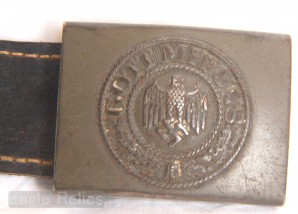 Stunning “Rare Maker” Army Buckle With Tab image 2