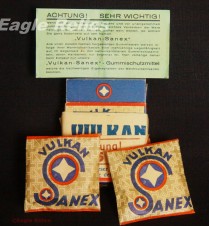 3rd Reich Period packet of Prophylactics image 1