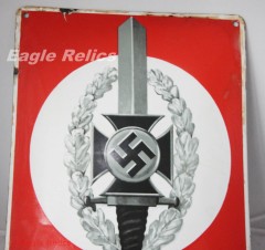 Enamel Sign for NSKOV “Deutschen Kriegsopferversorgung” image 2