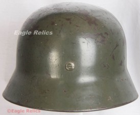 M35 Apple Green Double Decal Combat Helmet image 4