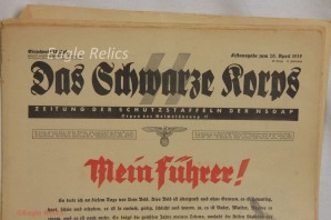 Das Schwarze Korps Hitler’s 50th Birthday Tribute Edition -ultra Rare! image 2