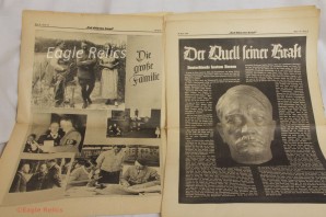 Das Schwarze Korps Hitler’s 50th Birthday Tribute Edition -ultra Rare! image 5