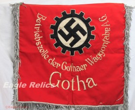 Double Sided Deutsche Arbeitsfront-DAF – Factory Flag for ” Gother” image 1