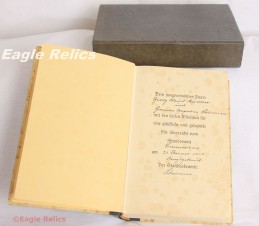 Wedding Edition of Mein Kampf – with Cover & Dedication image 3