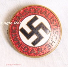 NSDAP Party Badge – Rare Maker image 1