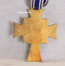 *MINT* Ehrenkreuz der Deutsche Mutter Erste Stufe – Mother’s Cross 1st Class -Gold image 3