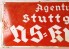 Stuttgarter Ns-Kurier” Enamel Sign. image 7