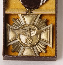 Dienstauszeichnungen der N.S.D.A.P 10 Jahre – Boxed 10 year NSDAP medal image 3