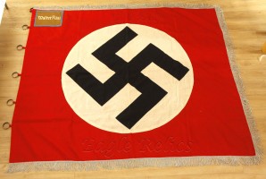 NSDAP Orts level Leadership Parade Banner – Walter Rau. image 1