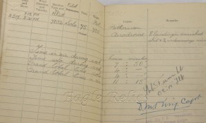 RFC Pilots Flying Log Book + Technical Notes Book RFC image 4