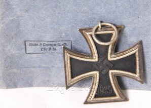 Eisernes Kreuz 2. Klasse – Iron Cross 2nd Class Ring marked 65 with Packet matching image 4