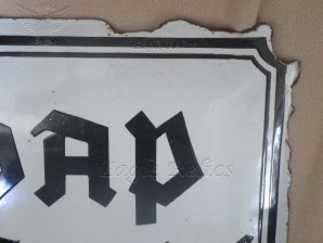 NSDAP Ostgruppe Enamel Sign – Documented image 5