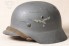 M35 DD Luftwaffe Stahlhelm – Luftwaffe Combat Helmet- with 2 Decals image 1