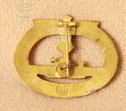 U-boot Kriegsabzeichen – U-Boat War Badge.*RARE MAKER* image 2