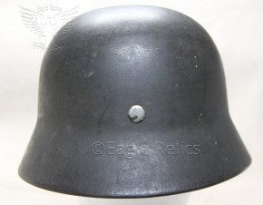 Kreigsmarine Stahlhelm M35 – KM M35 Single Decal Helmet. image 5