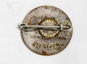 NSDAP Parteiabzeichen -Early Pre RZM Party Badge image 2