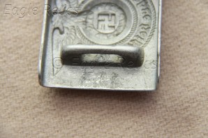 ϟϟ Koppelschloß für Mannschaften und Unteroffizier ϟϟ Aluminium Buckle O/R image 4