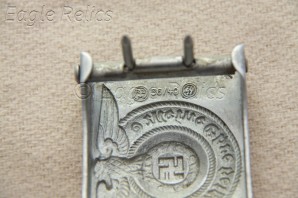 ϟϟ Koppelschloß für Mannschaften und Unteroffizier ϟϟ Aluminium Buckle O/R image 5