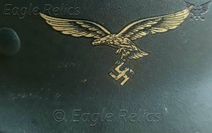 M40 Single Decal Luftwaffe Combat helmet image 2