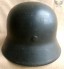 Mint M40 Army single decal combat helmet image 4