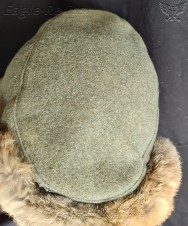 German Army Officer winter fur hat image 4