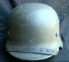 Kreigsmarine M35  Combat Helmets -Twins – Same Lot Nr – Named to an officer image 2