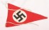 NSDAP Small Woollen Pennant 6″x9″ image 1