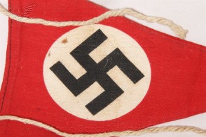 NSDAP Small Woollen Pennant 6″x9″ image 3