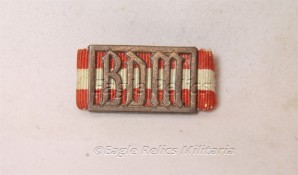 BDM Proficiency Clasp In Bronze with matching packet image 2