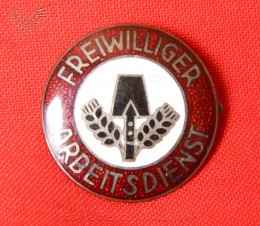 RAD -Freiwilliger Arbeitsdienst Badge image 1