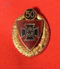 NSKOV 50 year Honorary-membership lapel-pin image 1