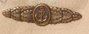 Kriegsmarine Combat Clasp 1957 pattern image 1