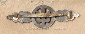 Frontflugspange – Luftwaffe bomber clasp in silver image 2