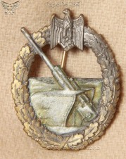 KM Coastal Artillery Badge – Kriegsabzeichen für die Marineartillerie image 1