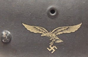 M42 SD Luftwaffe Helmet 100% decal image 2