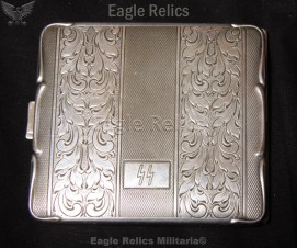 Silver “Alpacca” Cigarette Case image 1