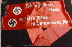 NSDAP Funeral Sash – Vienna image 1