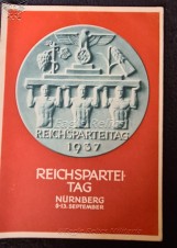 Reichparteitag Nurnberg 1937 postcard image 1