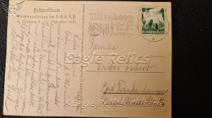 Reichparteitag Nurnberg 1936 postcard image 2