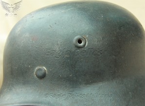 M40 Combat Helmet “Atlantic Wall” NO DECAL. Named image 5