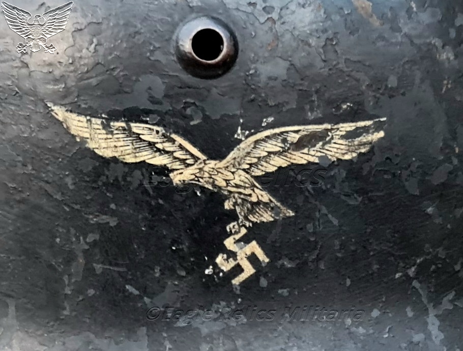 M35 Luftwaffe Double Decal Combat Helmet | Eagle Relics